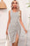 Drawstring Ruched Slit Sleeveless Dress - store name
