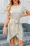 Tied Striped Cap Sleeve Dress - store name