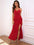 Slit Sequin V-Neck Cami Dress - store name