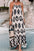 Printed Spaghetti Strap Cami Dress - store name
