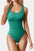 Wide Strap Square Neck Active Bodysuit