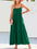 Full Size Ruched Tiered Spaghetti Strap Dress - store name