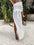 Slit Openwork Single Shoulder Knit Dress - store name