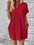 Pocketed Round Neck Short Sleeve Dress - store name