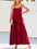 Full Size Ruched Tiered Spaghetti Strap Dress - store name