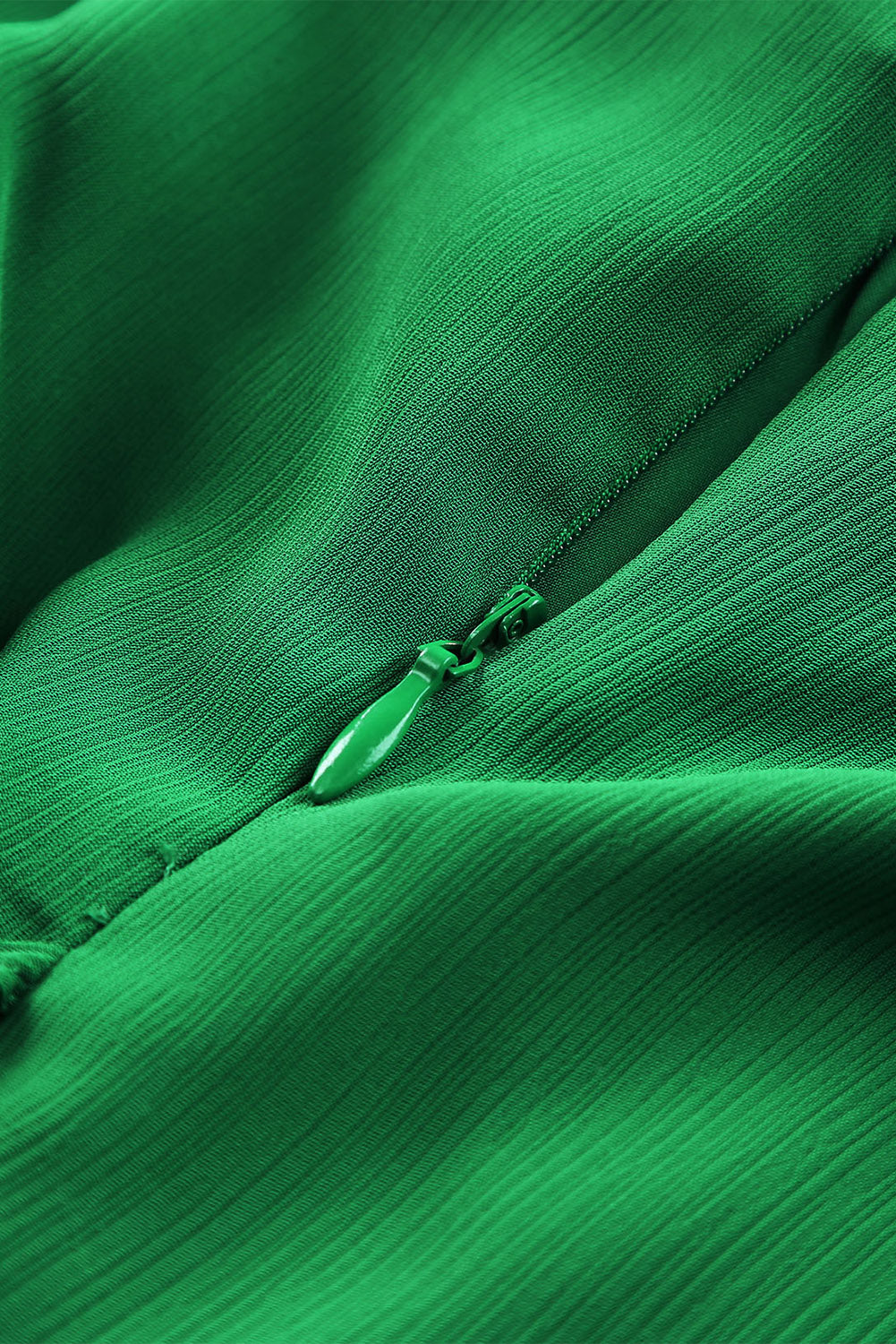 Tied One-Shoulder Puff Sleeve Dress - store name