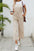 Drawstring Wide Strap Jumpsuit with Pockets