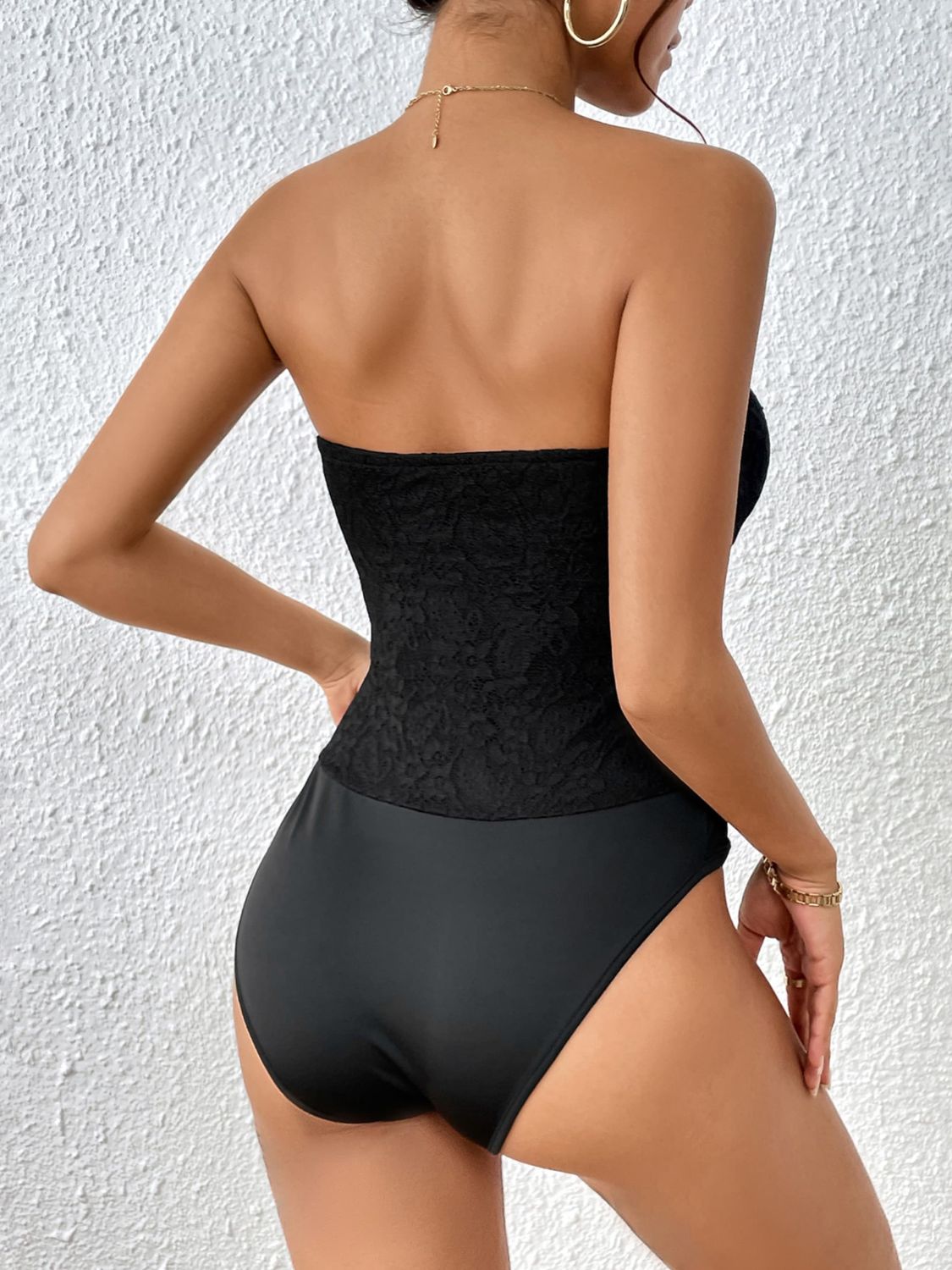 Strapless Sweetheart Neck Bodysuit - store name