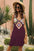 Openwork Sleeveless Embroidery Dress - store name