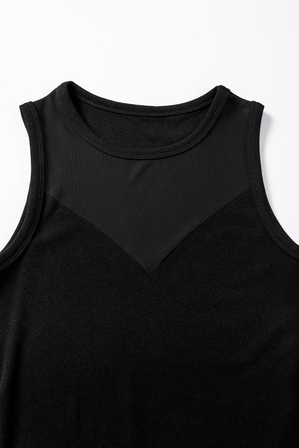 Round Neck Sleeveless Bodysuit - store name